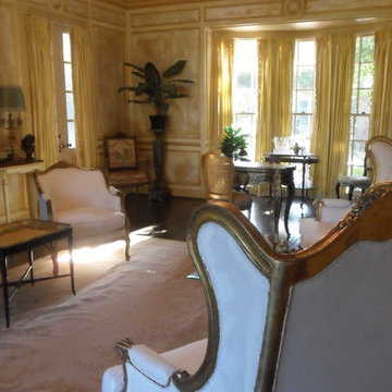 Historic Living Room / Before & After