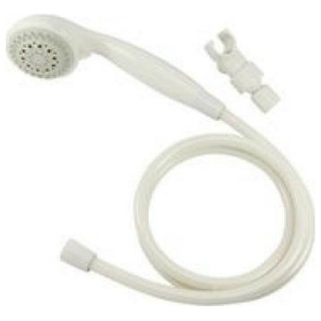 Boston Harbor S2254G22WH Hand-Held Showerhead with 5-Spray Settings, White