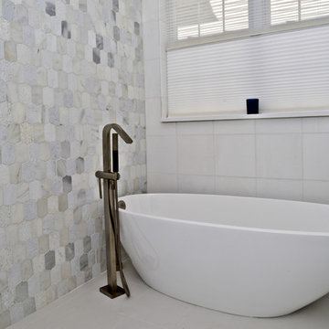 Undeniably a Spa Feeling in a Stunning Master Bathroom Remodel in Haymarket VA