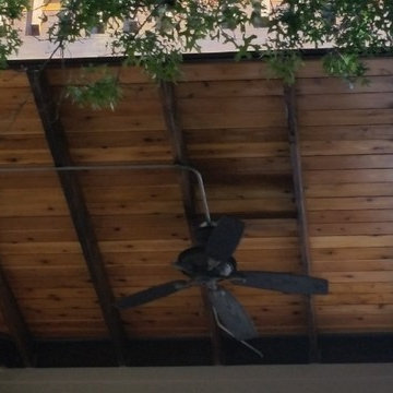 Cedar Balcony deck replacement
