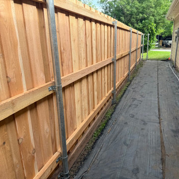 SHERMAN, TX - CUSTOM WOOD FENCE
