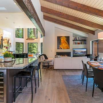 Incline Village Home - remodel, art placement, and landscape design