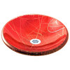 Joie de Vivre Glass Bowl Sink, Cherry Red