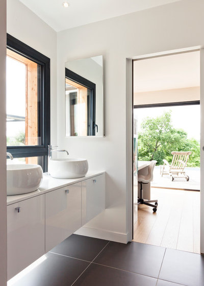 Современный Ванная комната by Damien Carreres