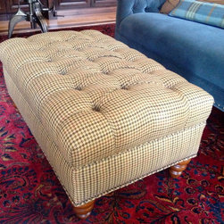 Tufted Ottoman - Footstools And Ottomans