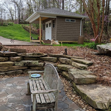 She-Shed and Patio