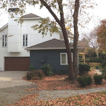 Ruby's Modern Hardie Panel Home
