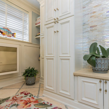 Painted White Kitchen Cabinets