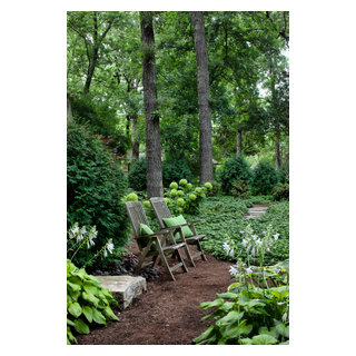 Transitional Green Paths Paths & Walks - Transitional - Landscape - Chicago - by Hursthouse ...