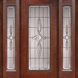 Prehung Entry Side lights Door 80 Fiberglass Marsais Full Lite Glass - Front Doors