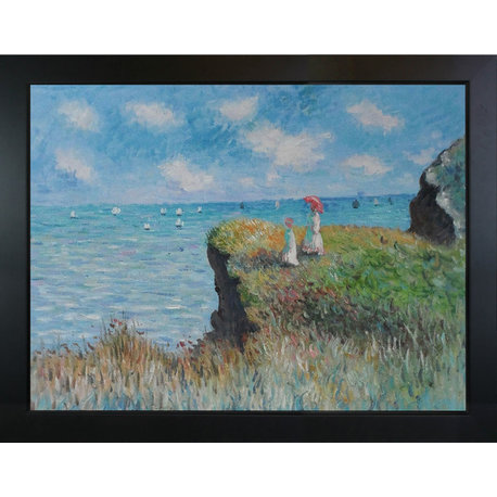 Monet - Cliff Walk at Pourville