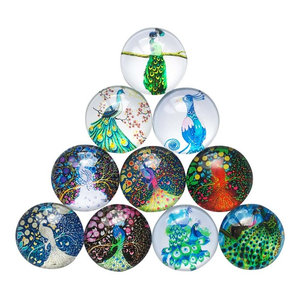 Glass Refrigerator Magnets Decorative Office Magnets 10 Pieces