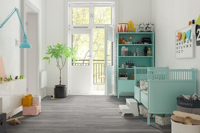 Trendy nursery photo in Orange County