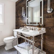 Backup Brown Powder Rooms