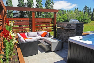 Example of a trendy patio design in Other