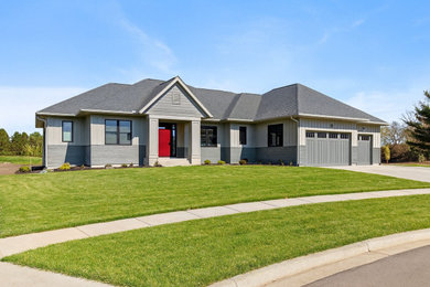 Home design - contemporary home design idea in Minneapolis