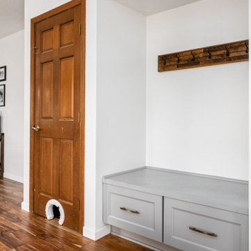 Stunning Two-Tone Transitional Kitchen Remodel Done With New Cabinets