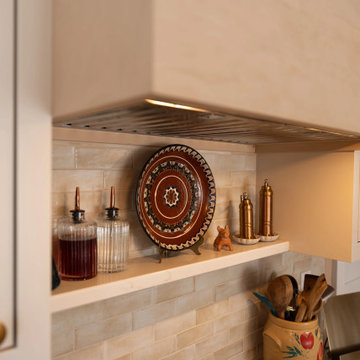 French Country Kitchen Remodel — Plaster Hood, Oak Island & Farmhouse Sink