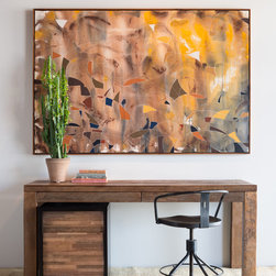 Santomer Single File Cabinet, Plank Desk & Sputnik Stool - Products