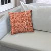 SWEET PUFF Orange Indoor/Outdoor Pillows
