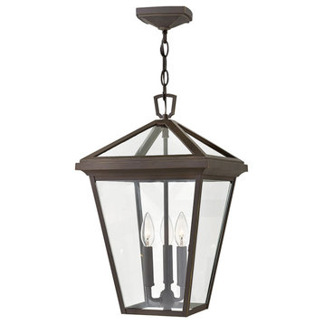 Hinkley Alford Place 2562Oz Large Hanging Lantern, Oil Rubbed Bronze