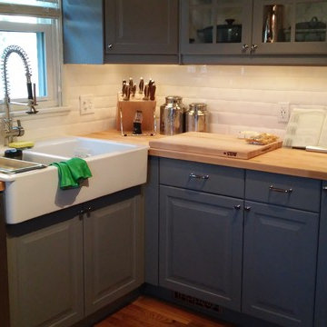 Omaha Country Club Cozy Brick Residential Kitchen Remodel
