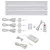 Lightkiwi Lilium 12" Warm White LED Under Cabinet Lighting Premium Kit