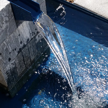 Forbes Backyard and Water Feature