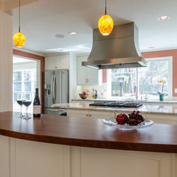 Washington - Transitional - Sapele Mahogany Kitchen Countertop - Kitchen Countertops