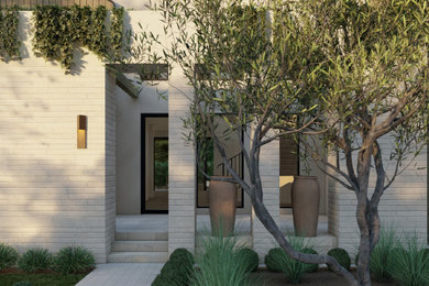 Example of an entryway design in Orange County