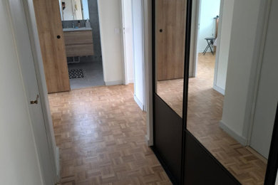 Inspiration pour un couloir minimaliste.