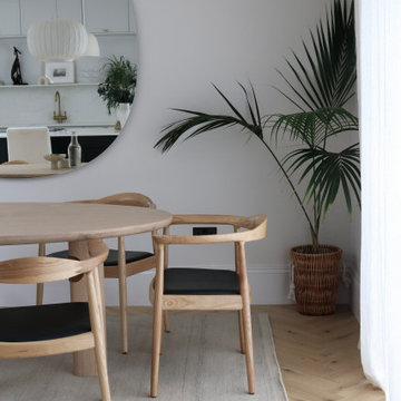 Scandinavian Kitchen and Dining Extension on Victorian House