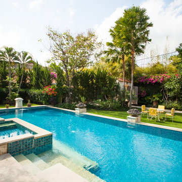 Tropical Garden Design at Villa Mimine Bali