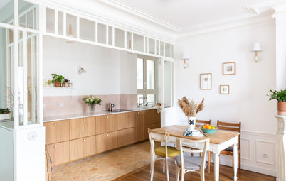 Le Case di Houzz: Una Casa di Parigi Con la Cucina nel Corridoio