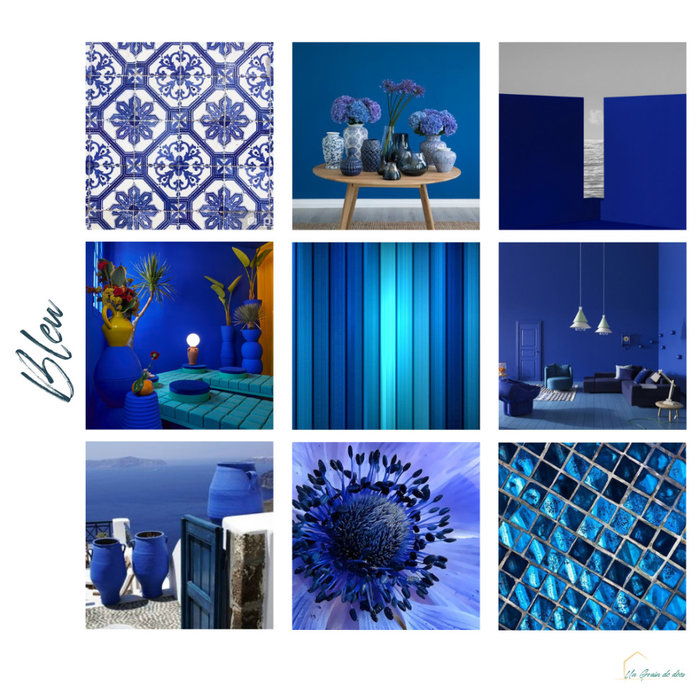 moodboard bleu