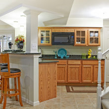 great room/half wall