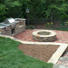 Stone Outdoor Fireplaces
