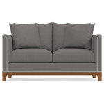 Apt2B - Apt2B La Brea Apartment Size Sofa, Ash, 60"x39"x31" - The La Brea Apartment Size Sofa combines old-world style with new-world elegance, bringing luxury to any small space with its solid wood frame and silver nail head stud trim.