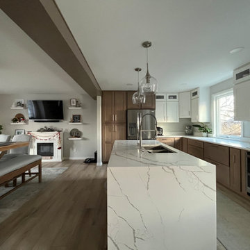 Kitchen remodelled
