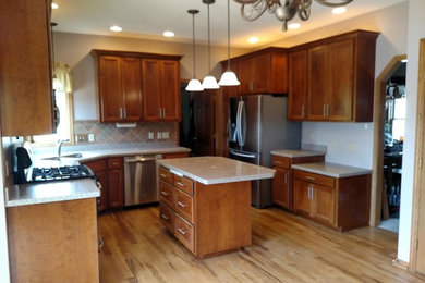 Elegant kitchen photo in Other