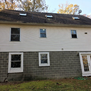 Roofing- Before CertainTeed Landmark Pewter Grey