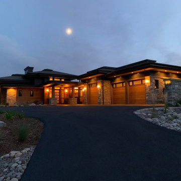 The whole house