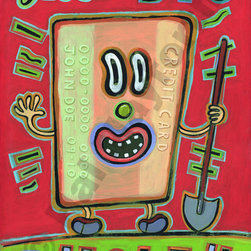 Let's Dig a Hole - Limited Edition Humorous Print - Fine Art Prints
