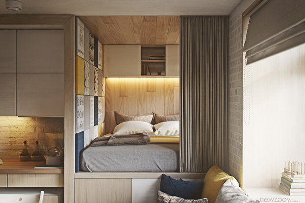 Contemporary Bedroom by newzboy