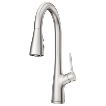 Pfister LG529-NE Neera 1.8 GPM 1 Hole Pull Down Kitchen Faucet - Stainless