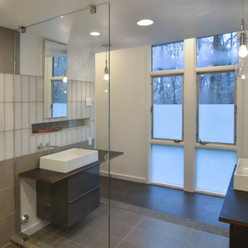 Mid-century Modern Master Bath
