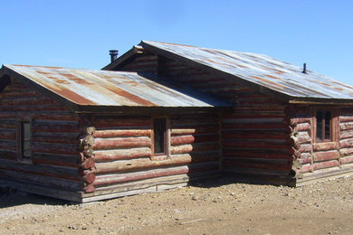 Example of a mountain style exterior home design in Other