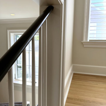 Project #142 | Transitional Staircase with Over-the-Post Balustrade