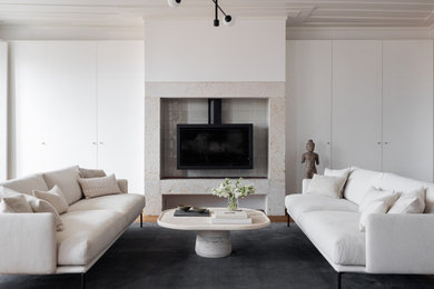 Example of a living room design in Other