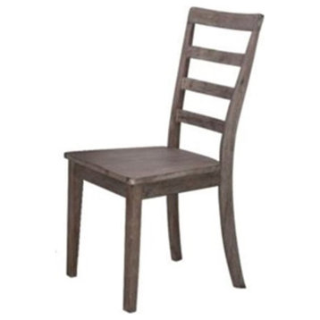 Boulder Dining Chair, Set of 2 [Barnwood Wire-Brush]